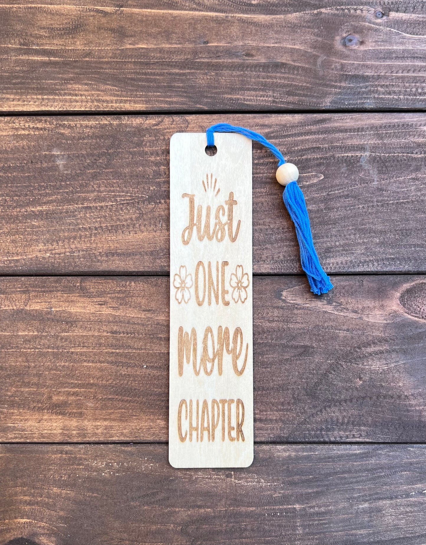 Custom laser engraved wooden bookmark - For all book lovers!