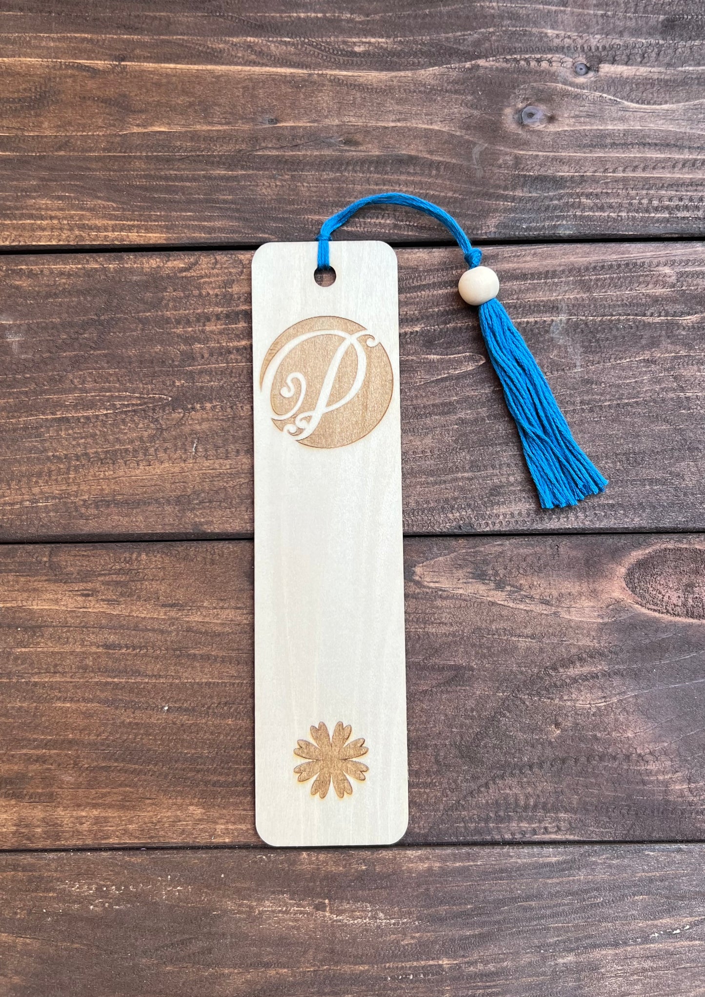Personalized Laser Engraved Wood Bookmarks - Monogrammed Gifts for Book Lovers!