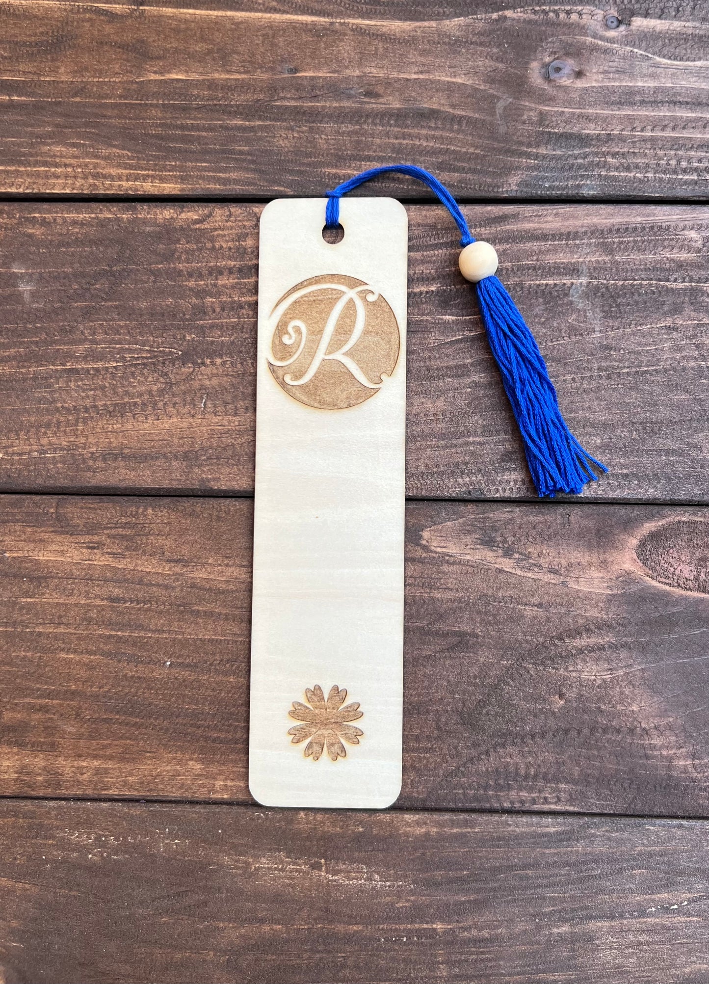 Personalized Laser Engraved Wood Bookmarks - Monogrammed Gifts for Book Lovers!
