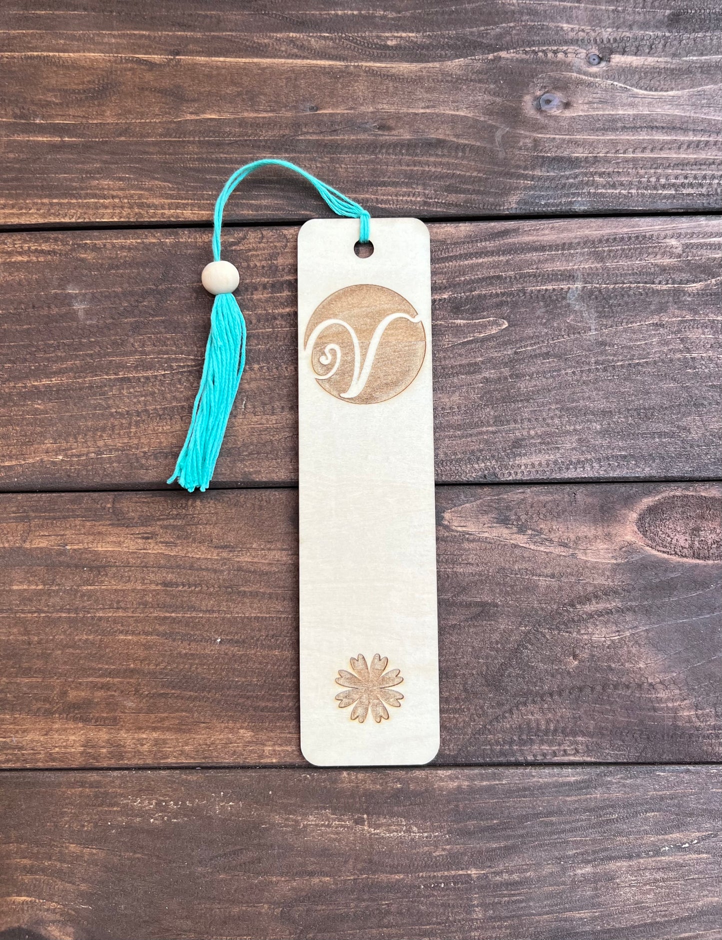 Personalized Laser Engraved Wood Bookmarks - Monogrammed Gifts for Book Lovers!
