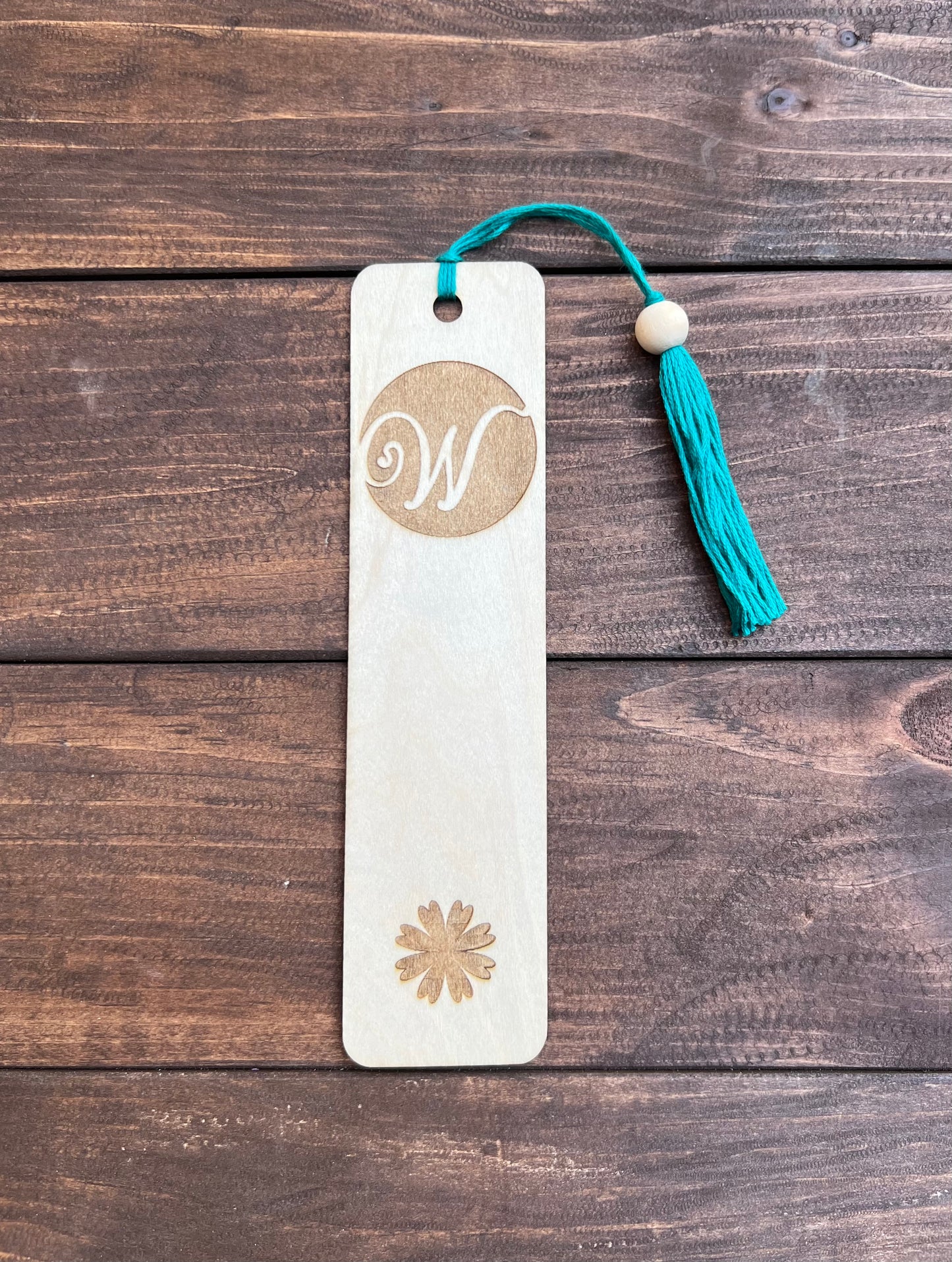 Personalized Laser Engraved Wood Bookmarks - Monogrammed Gifts for Book Lovers!