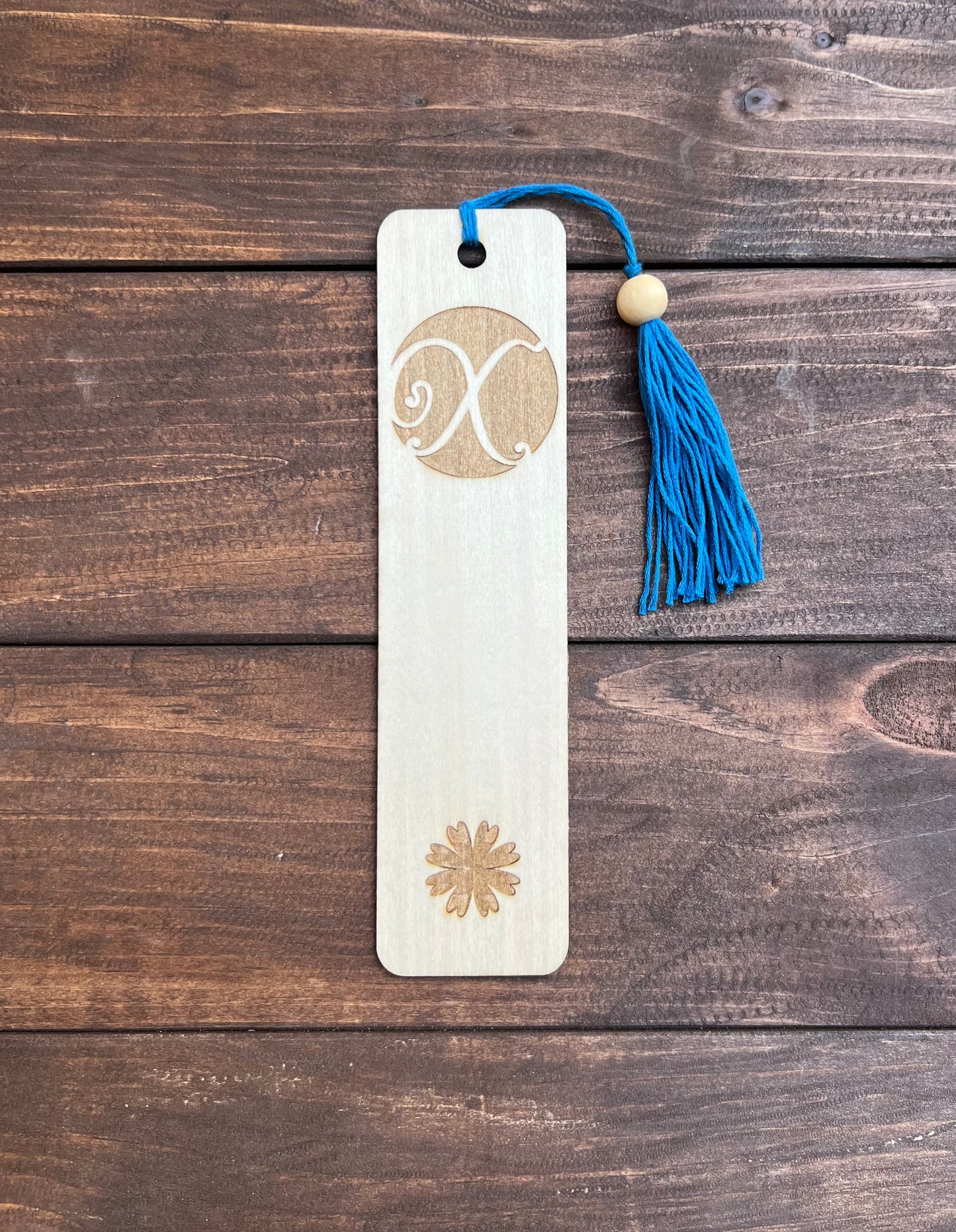Personalized Laser Engraved Wood Bookmarks - Monogrammed Gifts for Book Lovers!