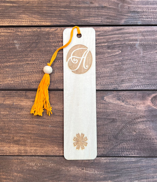 Personalized Laser Engraved Wood Bookmarks - Monogrammed Gifts for Book Lovers!