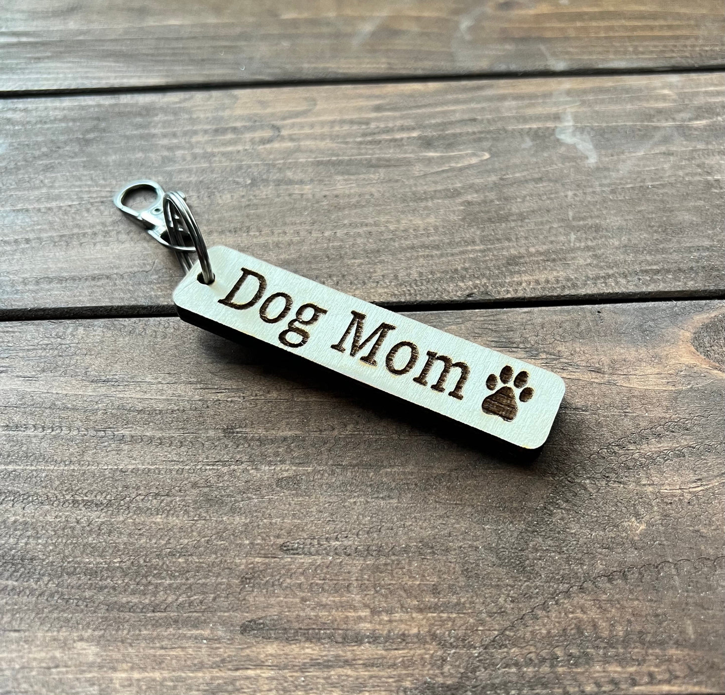 Laser engraved pet keychain - Customizable with your adorable pets name!